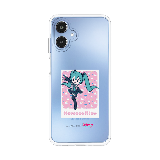 スリムプロテクションケース［ 初音ミク - グリッチスカイ - ピンク ］