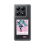 スリムプロテクションケース［ 初音ミク - グリッチスカイ - ピンク ］