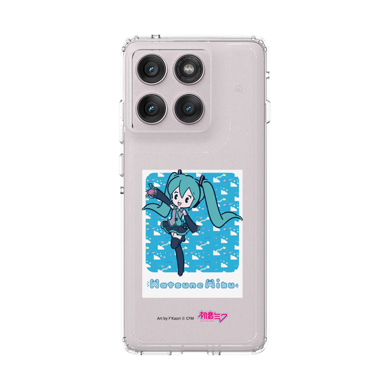 スリムプロテクションケース［ 初音ミク - グリッチスカイ - ブルー ］