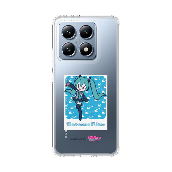 スリムプロテクションケース［ 初音ミク - グリッチスカイ - ブルー ］