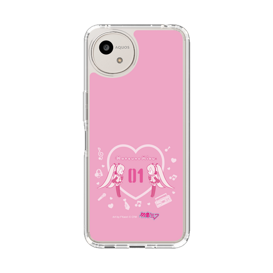 スリムプロテクションケース［ 初音ミク - ハート ］
