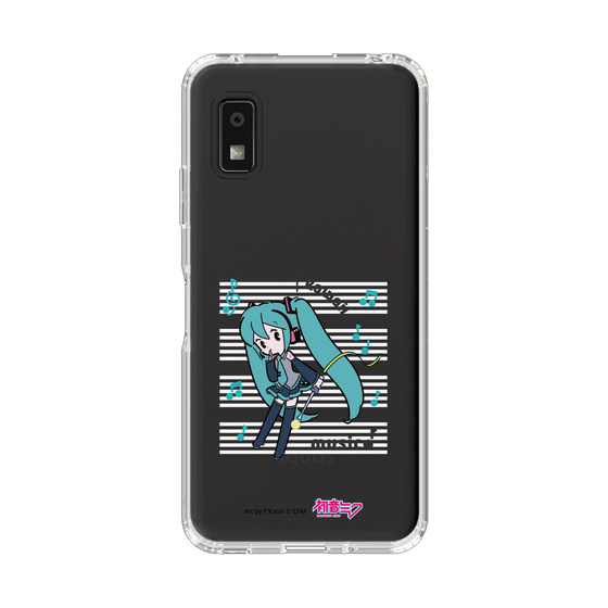 スリムプロテクションケース［ 初音ミク - 音符 ］