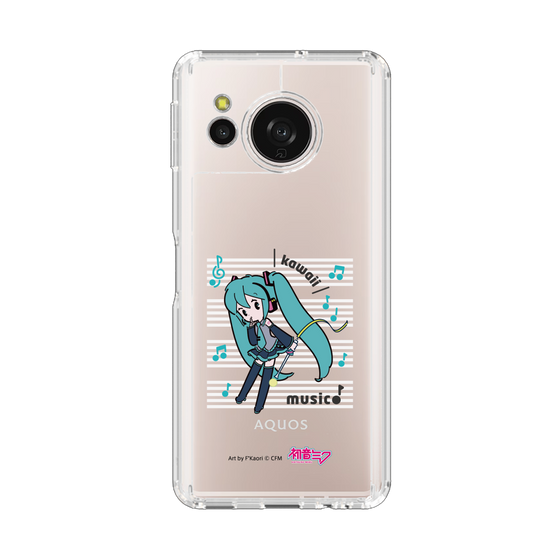 スリムプロテクションケース［ 初音ミク - 音符 ］