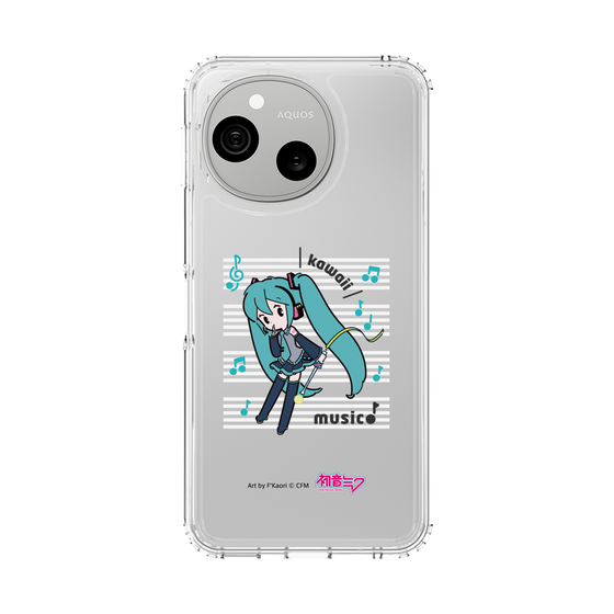 スリムプロテクションケース［ 初音ミク - 音符 ］