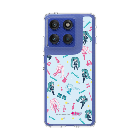 スリムプロテクションケース［ 初音ミク - インストルメント - ブルー ］