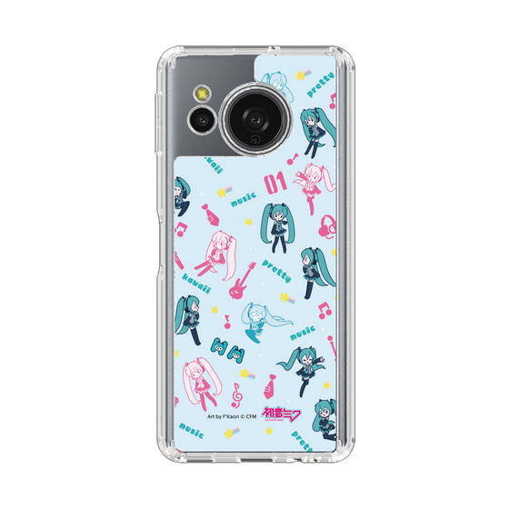 スリムプロテクションケース［ 初音ミク - インストルメント - ブルー ］