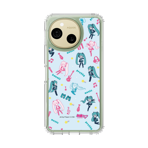 スリムプロテクションケース［ 初音ミク - インストルメント - ブルー ］