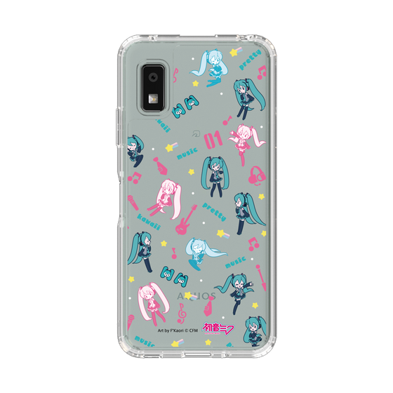 スリムプロテクションケース［ 初音ミク - インストルメント - クリア ］