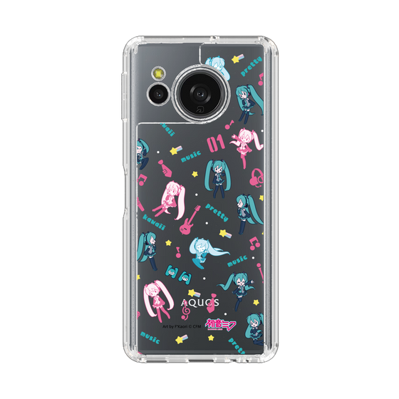 スリムプロテクションケース［ 初音ミク - インストルメント - クリア ］