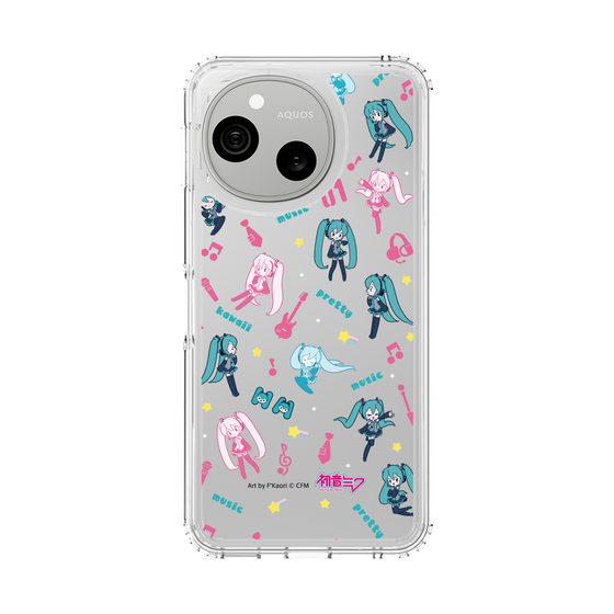 スリムプロテクションケース［ 初音ミク - インストルメント - クリア ］