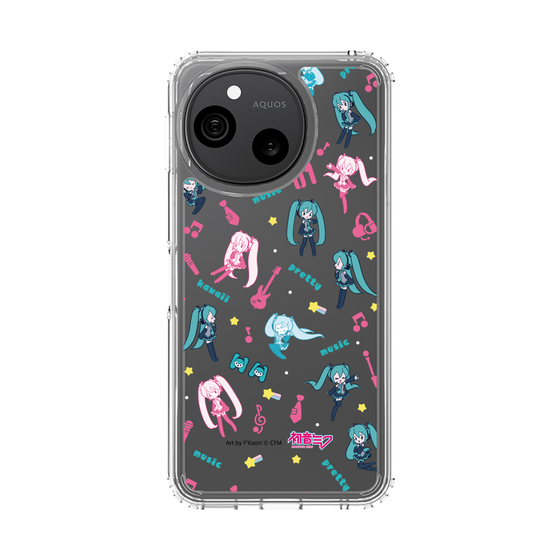 スリムプロテクションケース［ 初音ミク - インストルメント - クリア ］