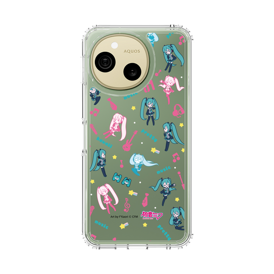 スリムプロテクションケース［ 初音ミク - インストルメント - クリア ］