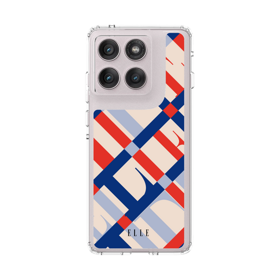 スリムプロテクションケース［ ELLE - カットロゴ - スプリング ］