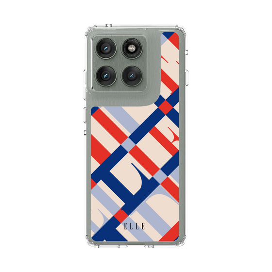 スリムプロテクションケース［ ELLE - カットロゴ - スプリング ］