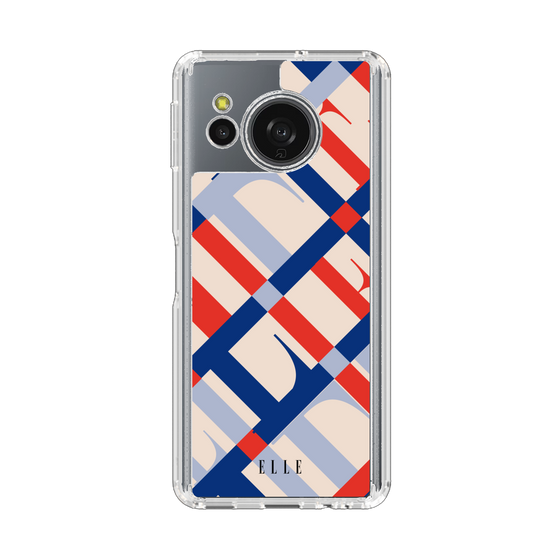 スリムプロテクションケース［ ELLE - カットロゴ - スプリング ］