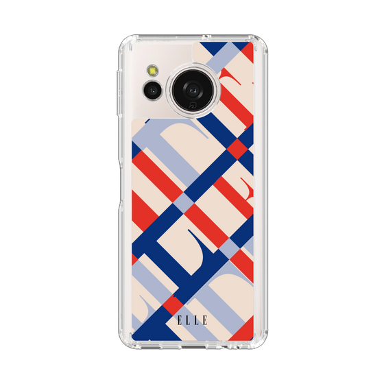 スリムプロテクションケース［ ELLE - カットロゴ - スプリング ］