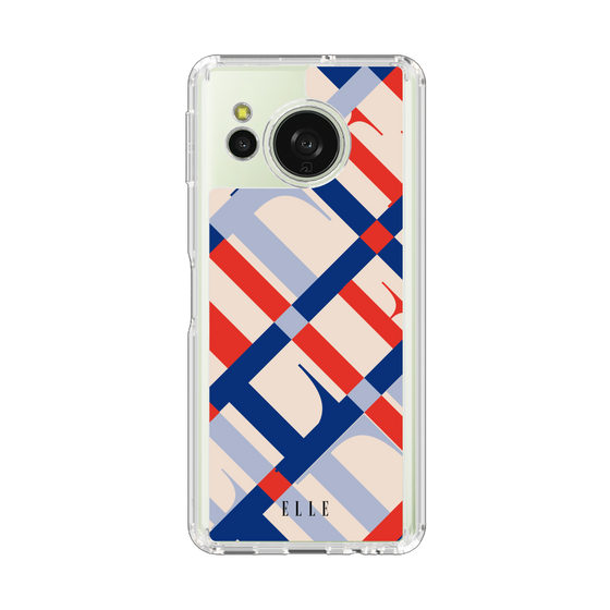 スリムプロテクションケース［ ELLE - カットロゴ - スプリング ］