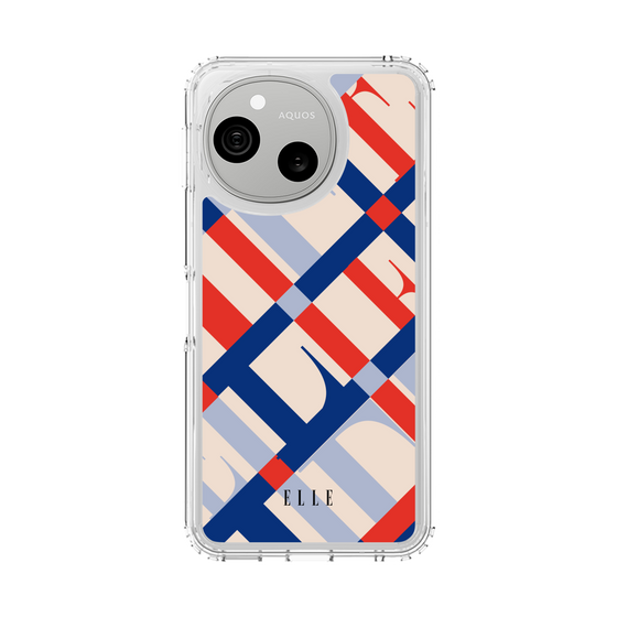 スリムプロテクションケース［ ELLE - カットロゴ - スプリング ］