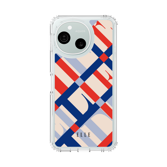 スリムプロテクションケース［ ELLE - カットロゴ - スプリング ］