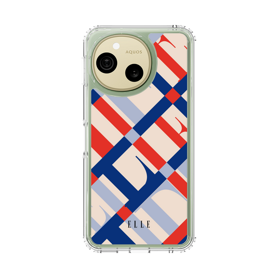 スリムプロテクションケース［ ELLE - カットロゴ - スプリング ］