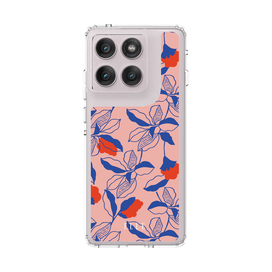 スリムプロテクションケース［ ELLE - ボタニカルフラワー ］