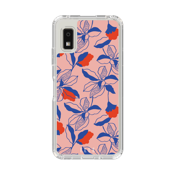 スリムプロテクションケース［ ELLE - ボタニカルフラワー ］