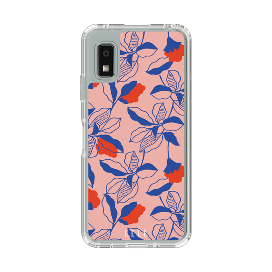 スリムプロテクションケース［ ELLE - ボタニカルフラワー ］