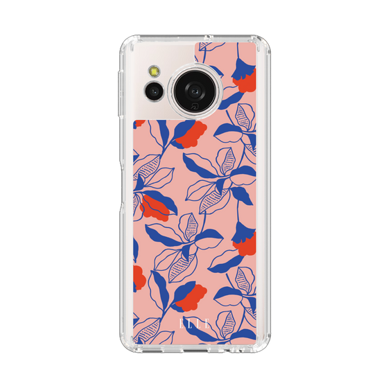 スリムプロテクションケース［ ELLE - ボタニカルフラワー ］