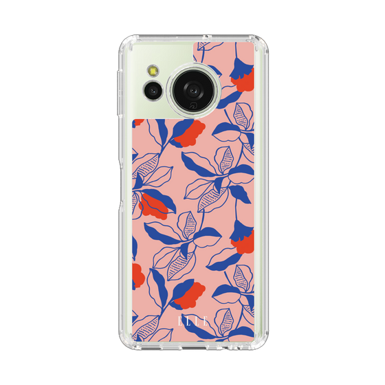 スリムプロテクションケース［ ELLE - ボタニカルフラワー ］