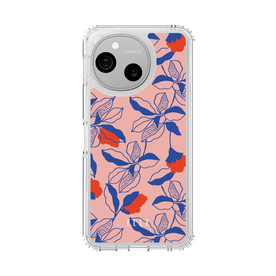 スリムプロテクションケース［ ELLE - ボタニカルフラワー ］