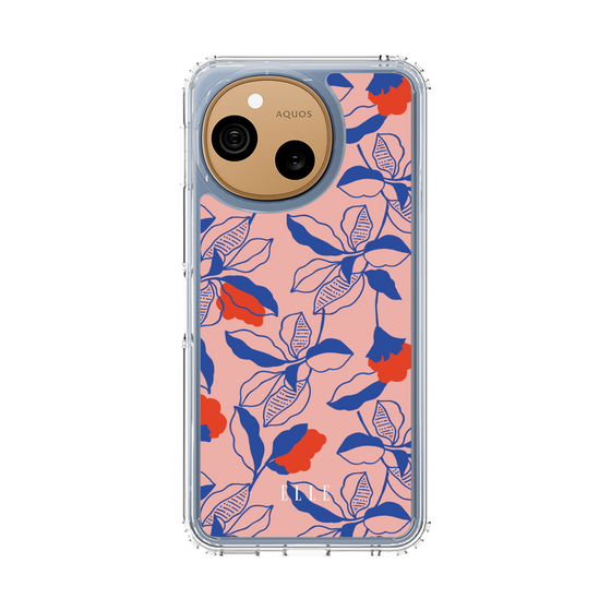 スリムプロテクションケース［ ELLE - ボタニカルフラワー ］