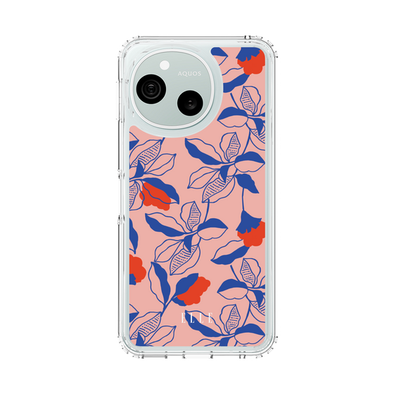 スリムプロテクションケース［ ELLE - ボタニカルフラワー ］