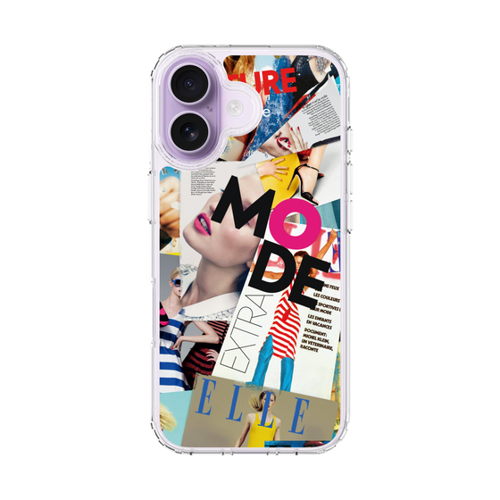 スリムプロテクションケース［ ELLE - マガジン- カラー ］