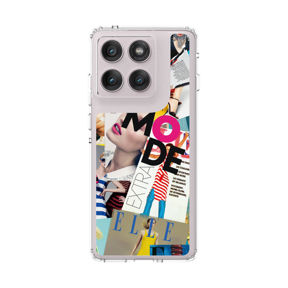 スリムプロテクションケース［ ELLE - マガジン- カラー ］