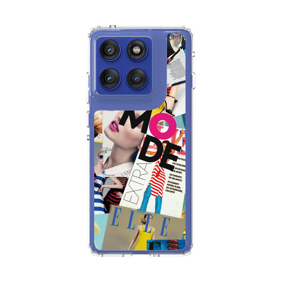 スリムプロテクションケース［ ELLE - マガジン- カラー ］