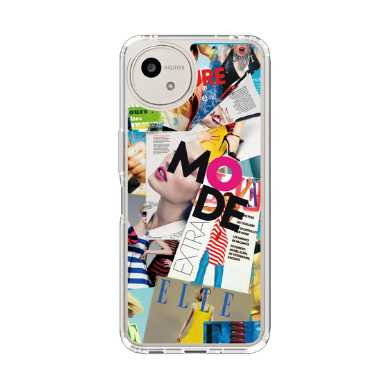 スリムプロテクションケース［ ELLE - マガジン- カラー ］