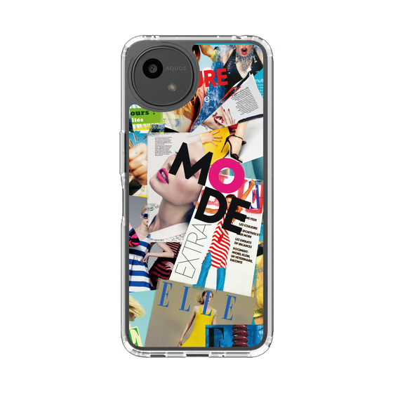 スリムプロテクションケース［ ELLE - マガジン- カラー ］