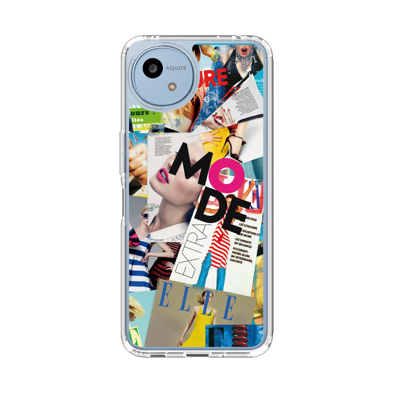 スリムプロテクションケース［ ELLE - マガジン- カラー ］