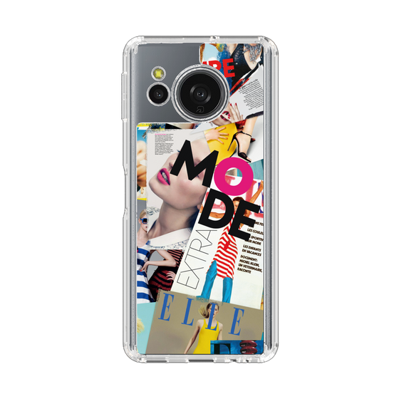 スリムプロテクションケース［ ELLE - マガジン- カラー ］