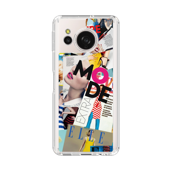 スリムプロテクションケース［ ELLE - マガジン- カラー ］