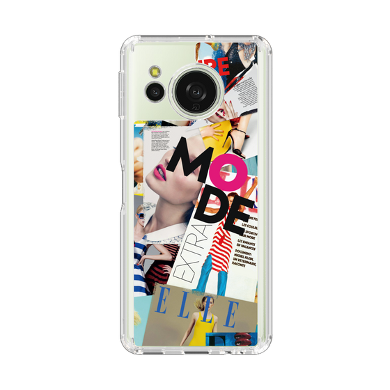 スリムプロテクションケース［ ELLE - マガジン- カラー ］