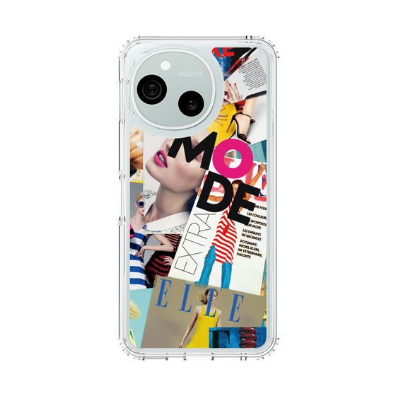 スリムプロテクションケース［ ELLE - マガジン- カラー ］