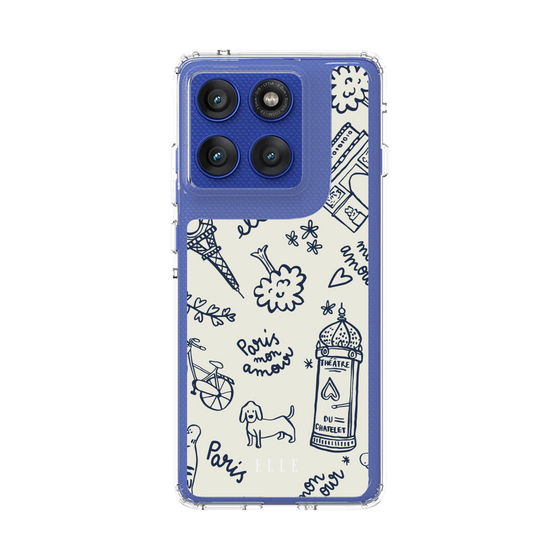 スリムプロテクションケース［ ELLE - パリ・モナムール ］