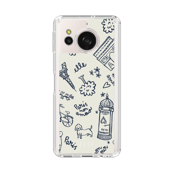 スリムプロテクションケース［ ELLE - パリ・モナムール ］