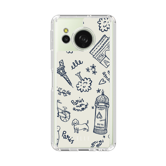 スリムプロテクションケース［ ELLE - パリ・モナムール ］