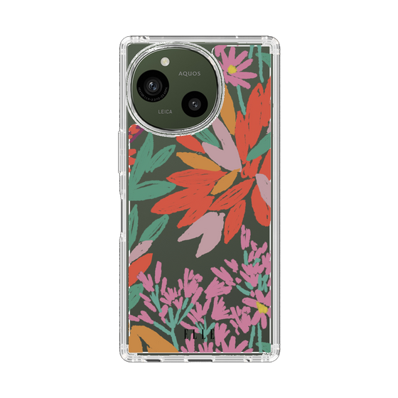 スリムプロテクションケース［ ELLE - フローラル ］