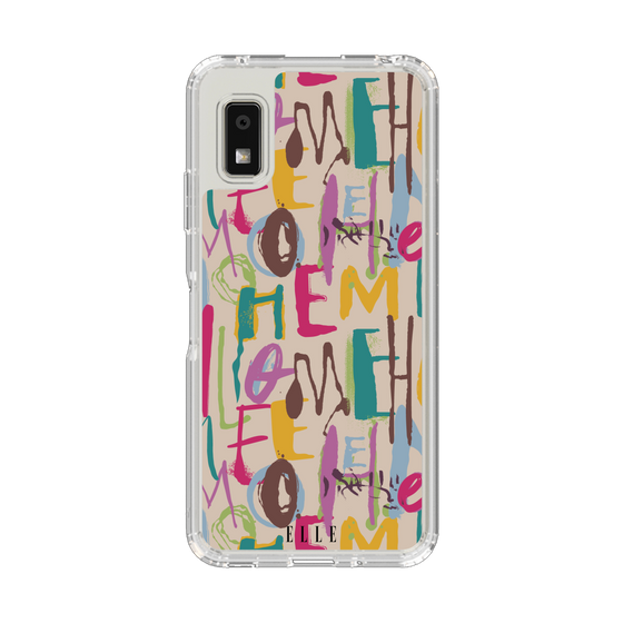 スリムプロテクションケース［ ELLE - グラフィティ ］