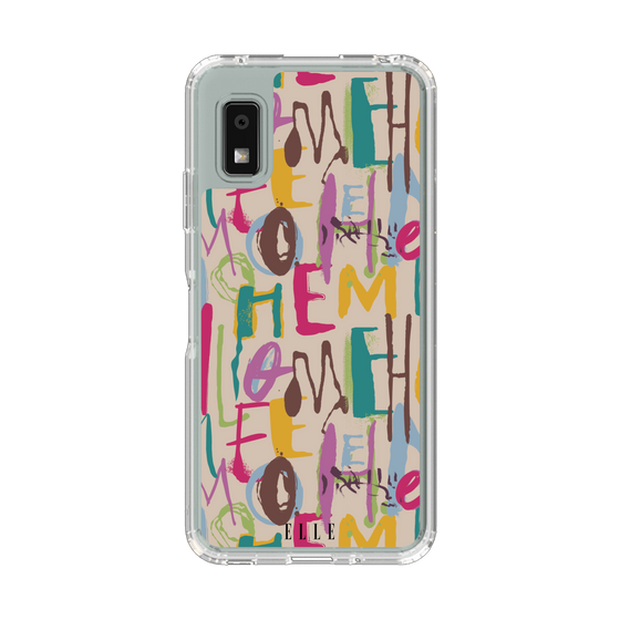 スリムプロテクションケース［ ELLE - グラフィティ ］