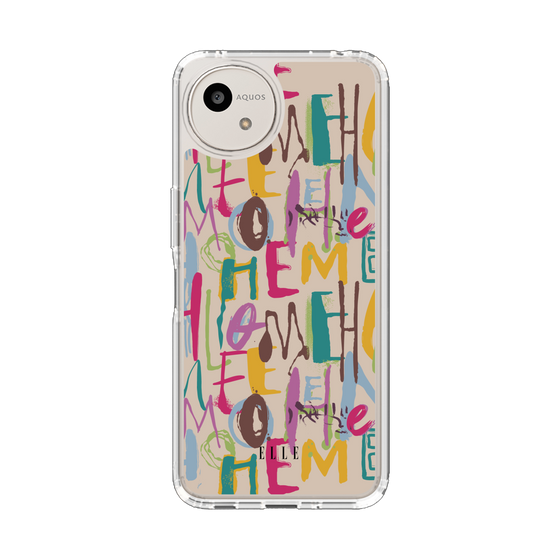 スリムプロテクションケース［ ELLE - グラフィティ ］