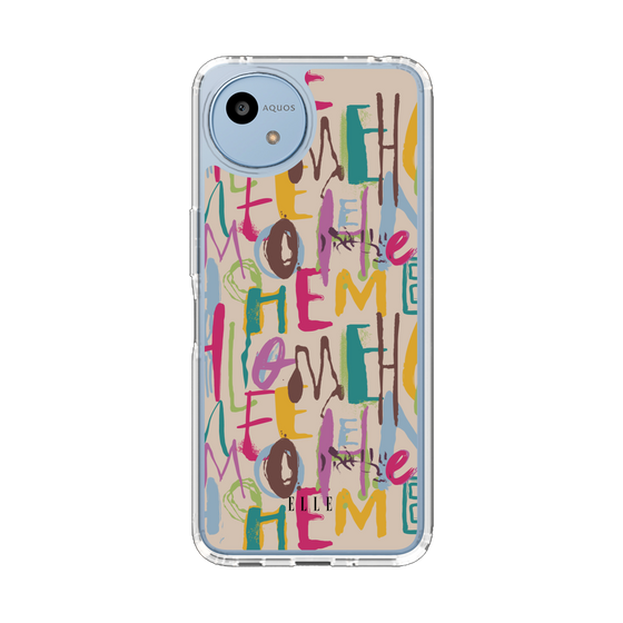 スリムプロテクションケース［ ELLE - グラフィティ ］